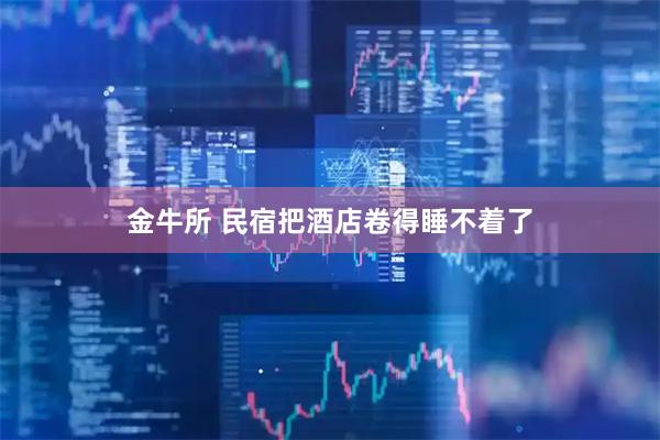 金牛所 民宿把酒店卷得睡不着了
